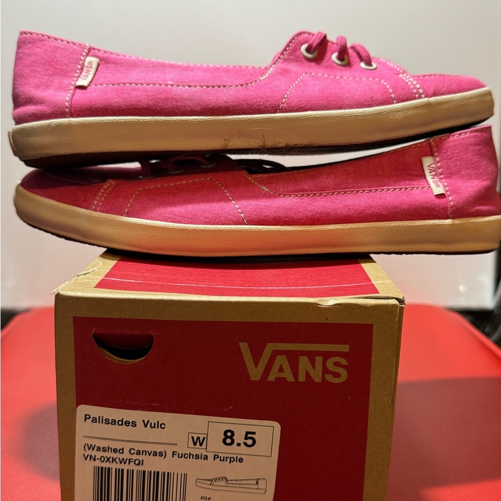 EUC Vans  Pink Women's Shoes Sz 8.5